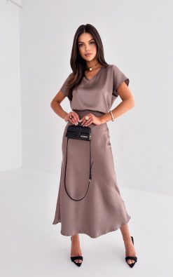 Alternative view of Neet Fashion bézs kétrészes szett