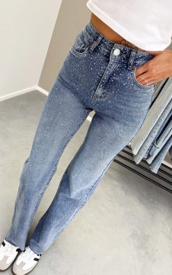 Alternative view of Neet Fashion csillogós farmer