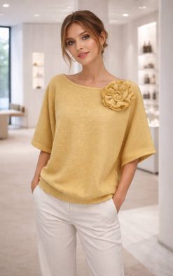 Neet Fashion sárga felső