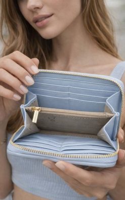 Alternative view of Neet Fashion világos kék pénztárca