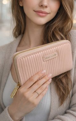 Neet Fashion púder rózsaszín pénztárca