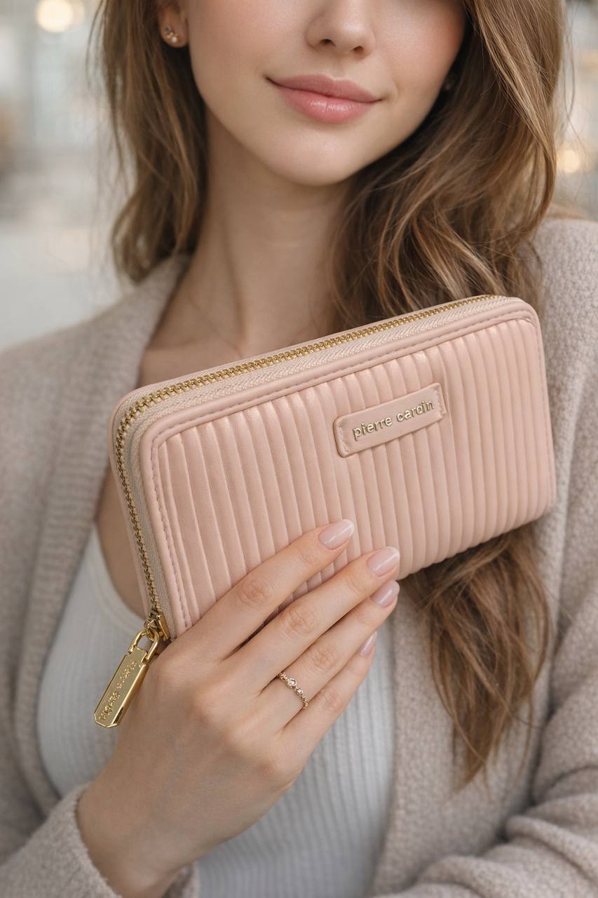 Neet Fashion púder rózsaszín pénztárca