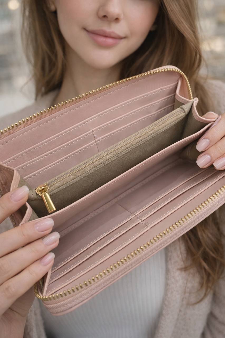 Neet Fashion púder rózsaszín pénztárca - Image 2