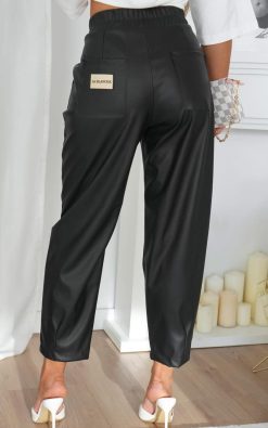 Alternative view of Neet Fashion fekete nadrág