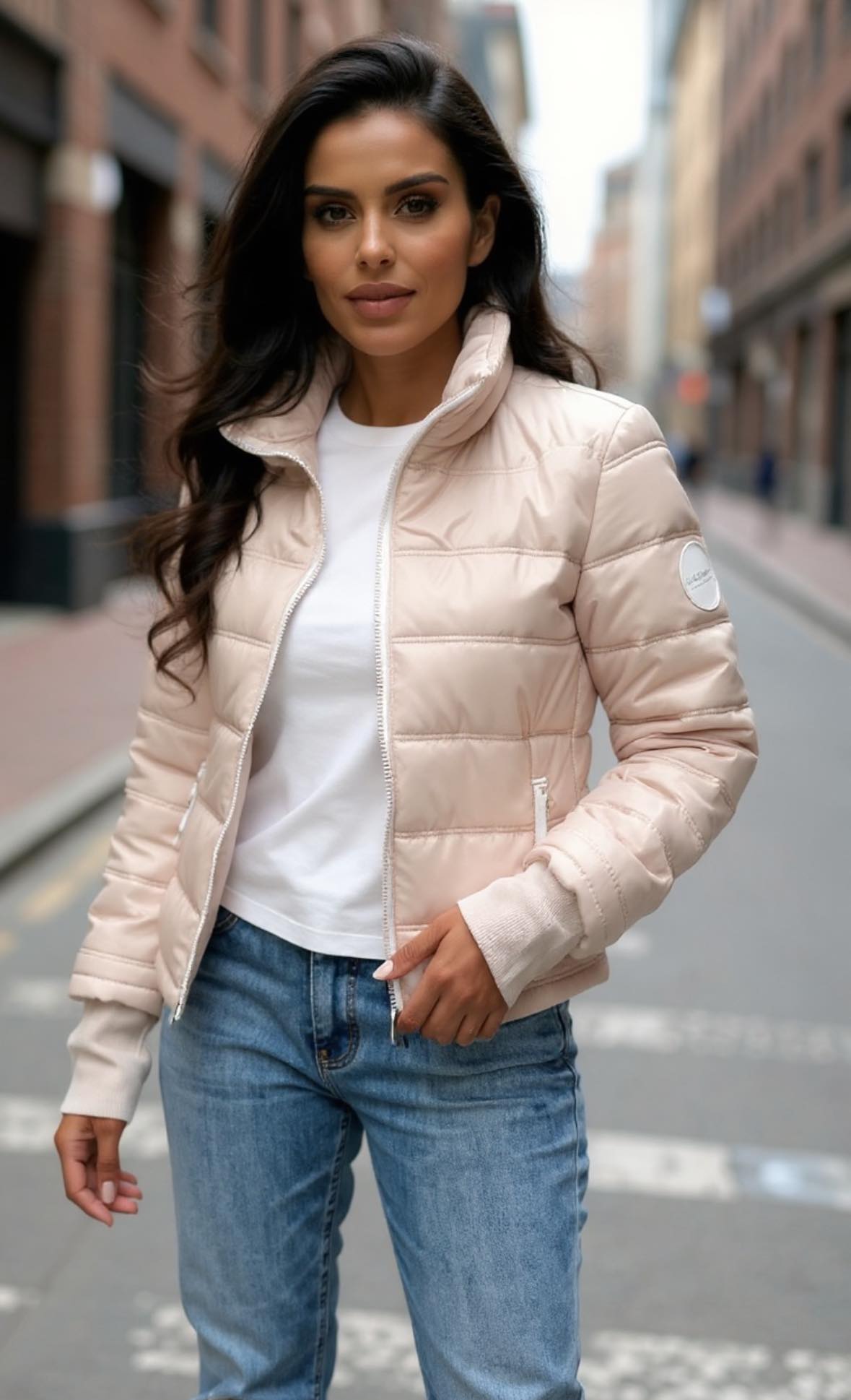 Neet fashion világos bézs kabát - Image 2