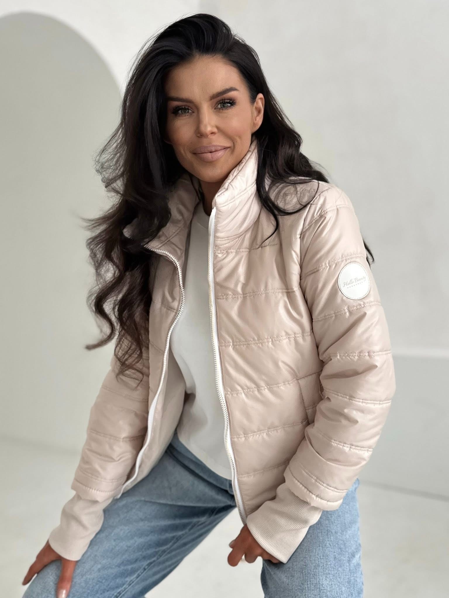 Neet fashion világos bézs kabát