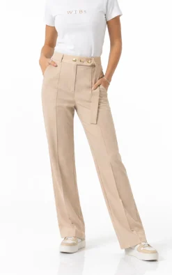 Alternative view of Neet Fashion bézs nadrág