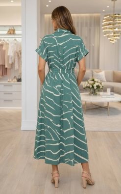 Alternative view of Neet Fashion zöld ruha