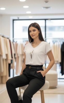 Alternative view of Neet Fashion fehér felső