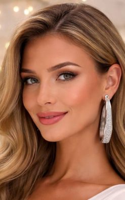 Alternative view of neet Fashion ezüst fülbevaló