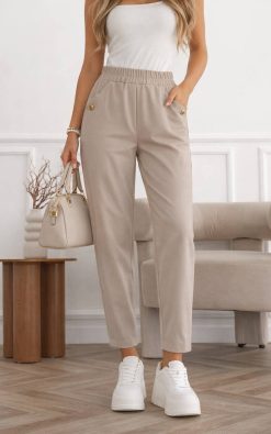 Neet Fashion bézs nadrág