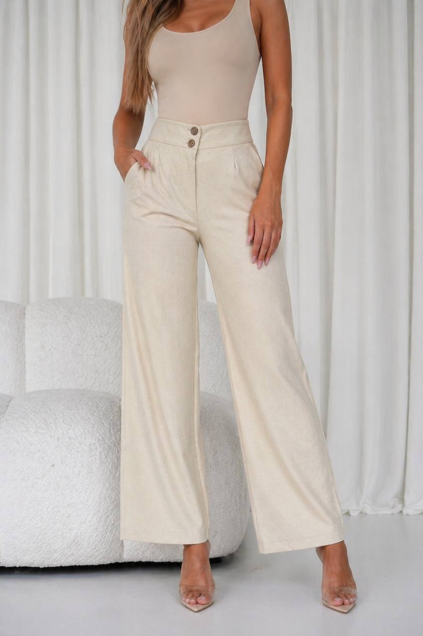 Neet Fashion bézs nadrág