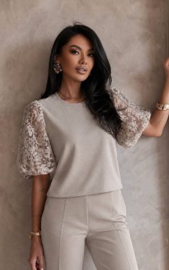 Neet Fashion bézs felső