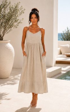 Neet Fashion bézs ruha