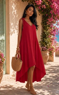 Neet Fashion piros ruha